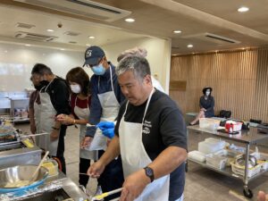 Making Momiji Manju