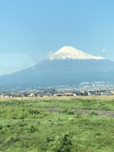 Mt. Fuji from Shinkansen